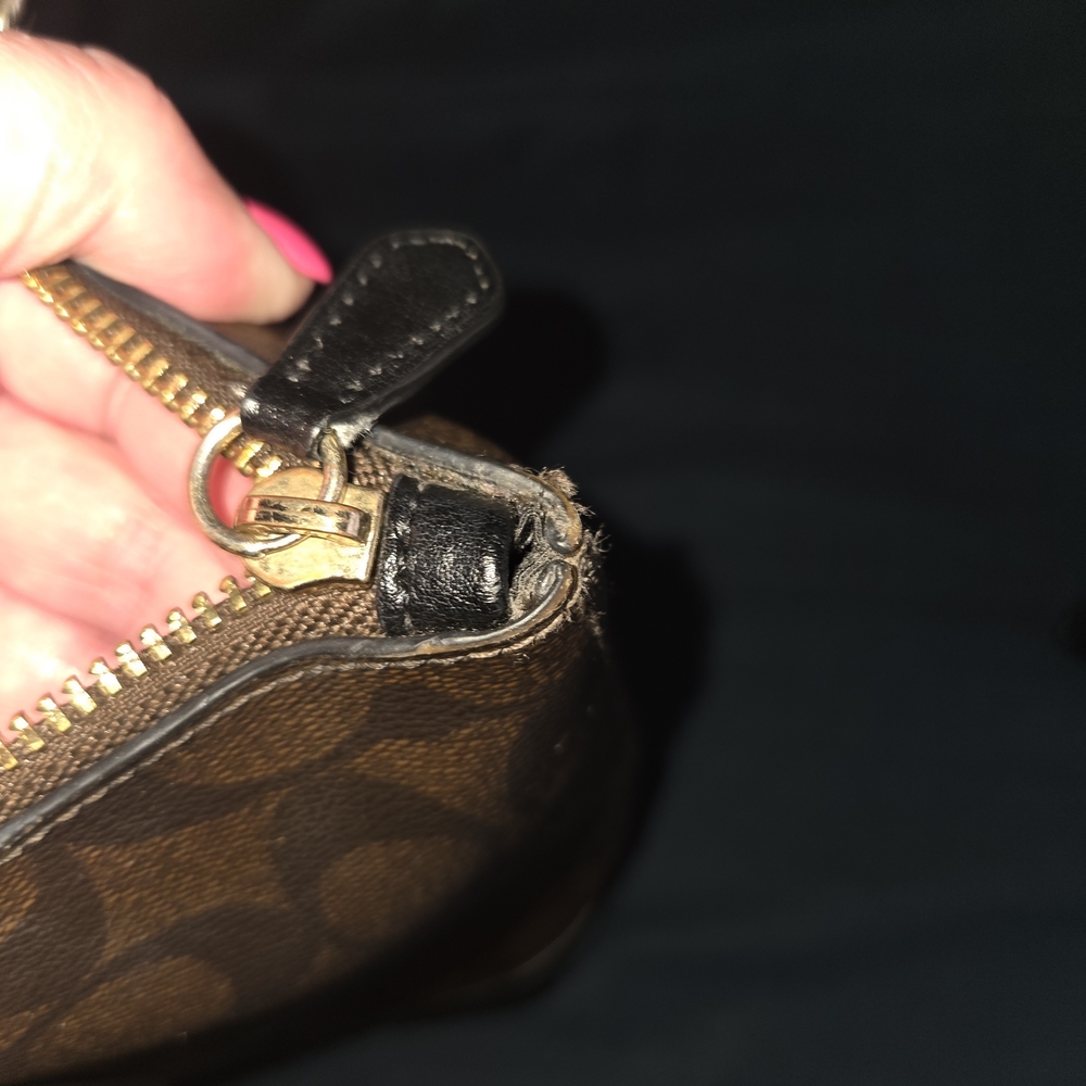 Coach Brown and Black Women's Tote Bag - Picture 10 of 14
